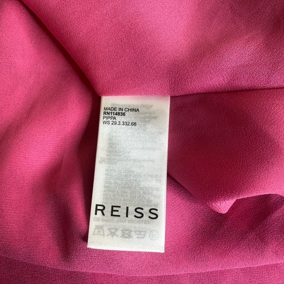 Reiss Pink and Red Maxi Dress - Picture 7 of 9